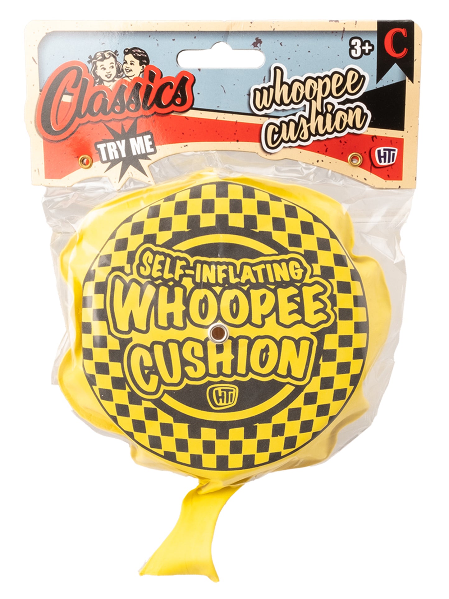 Self-Inflating Whoopee Cushion