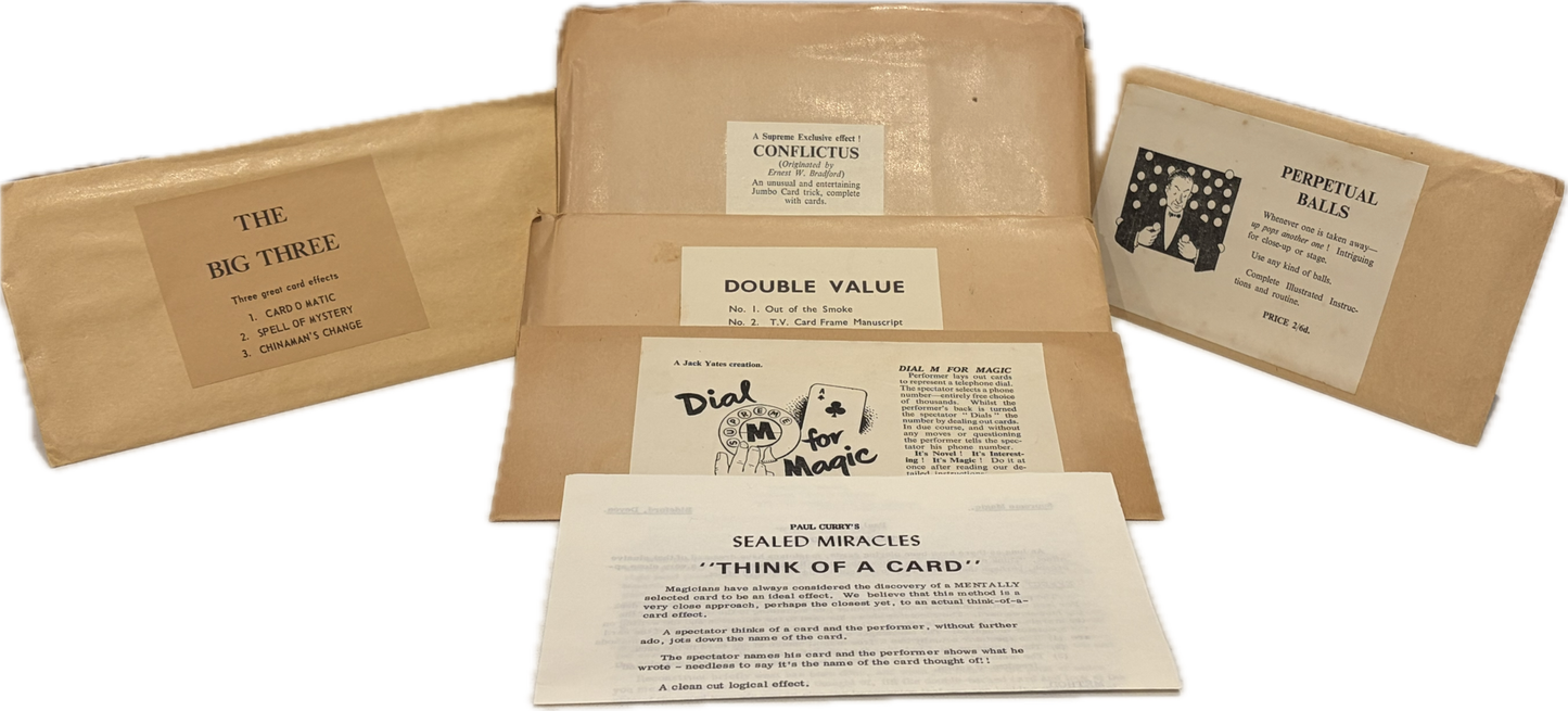 The Supreme Magic Company Packet Tricks Collection Two