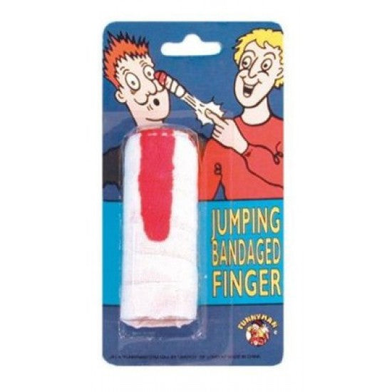 Jumping Bandaged Finger