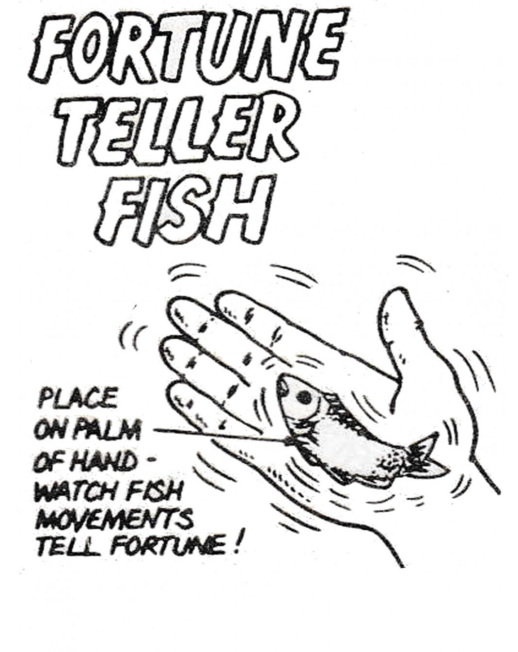 Fortune Teller Fish x3