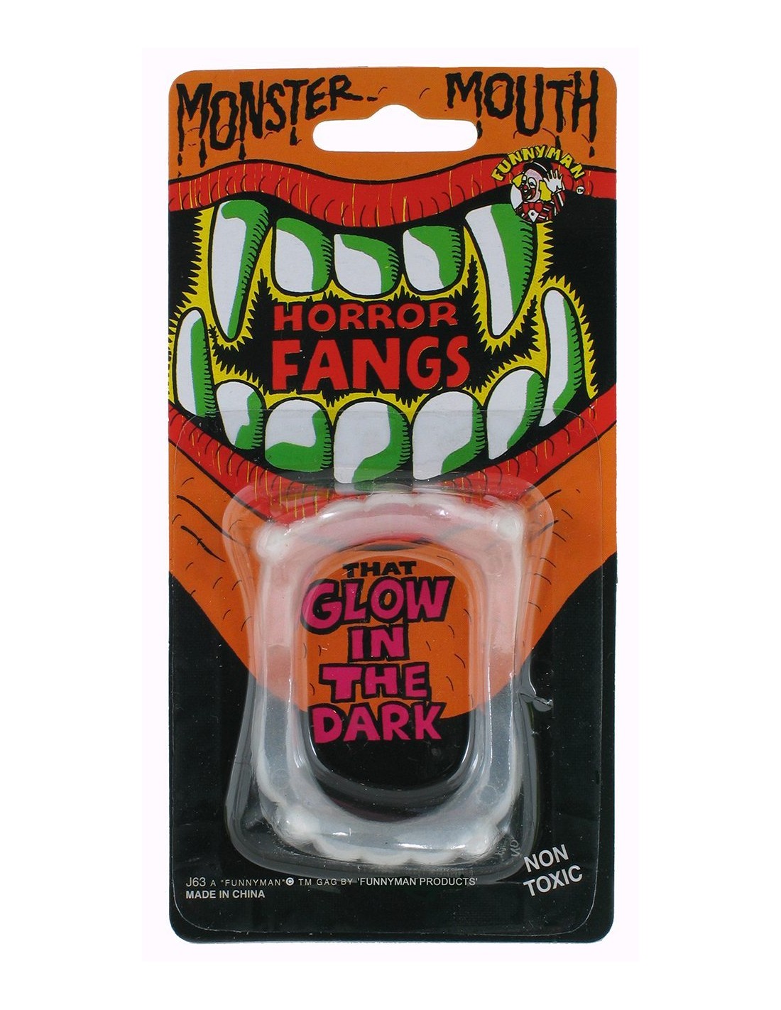 Glow-in-the-dark Monster Teeth