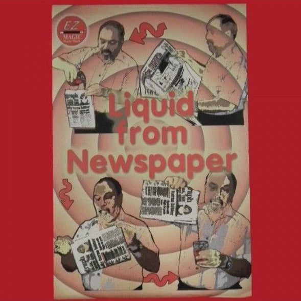 Liquid From Newspaper