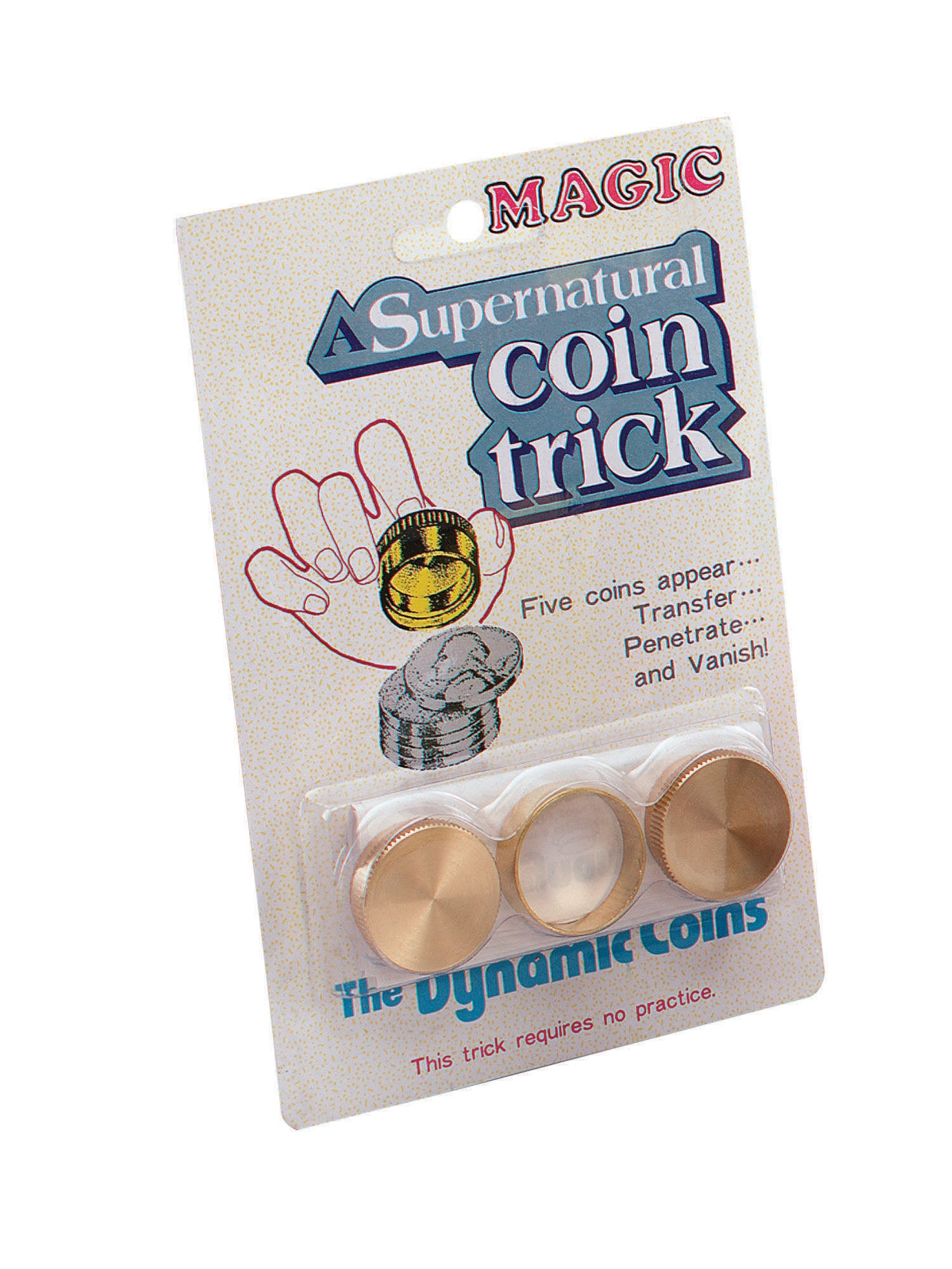 Steel Dynamic Coin Dynamic Coins – Magic by Post