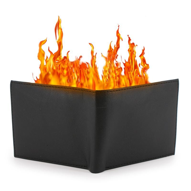 Fire Wallet Professional fire wallet – Magic by Post