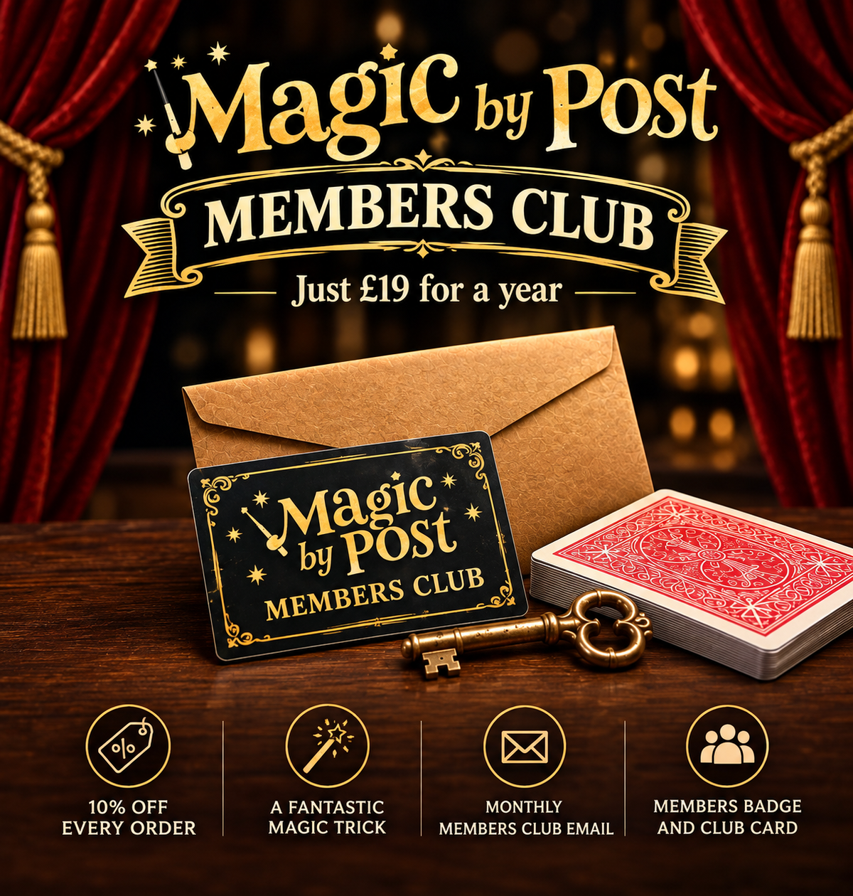 Magic by Post  12 Month Membership Club