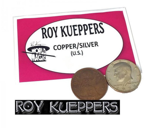 Copper/Silver - English Penny/Kennedy Half (Roy Kueppers)