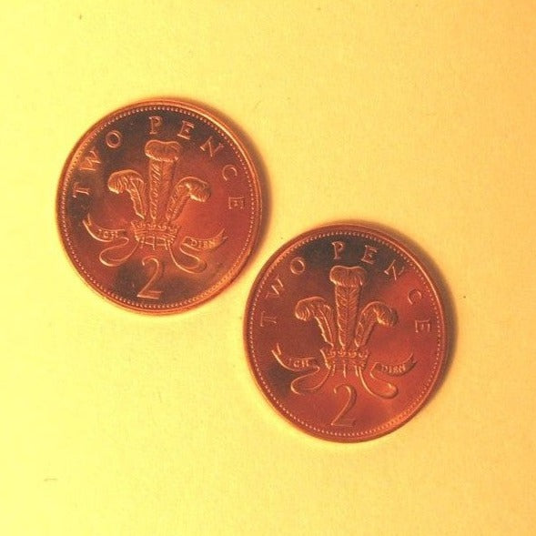 Double Sided 2p (tails) – Magic by Post