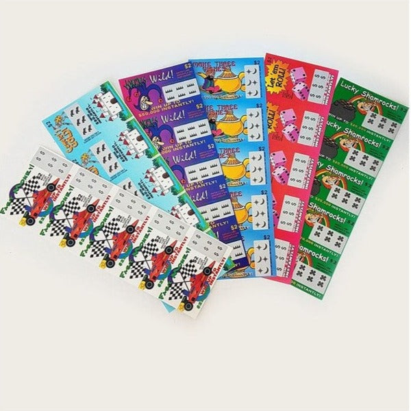 Fake Scratch Cards (Pack of Three)