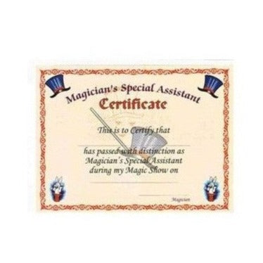 Magicians Assistant Certificate
