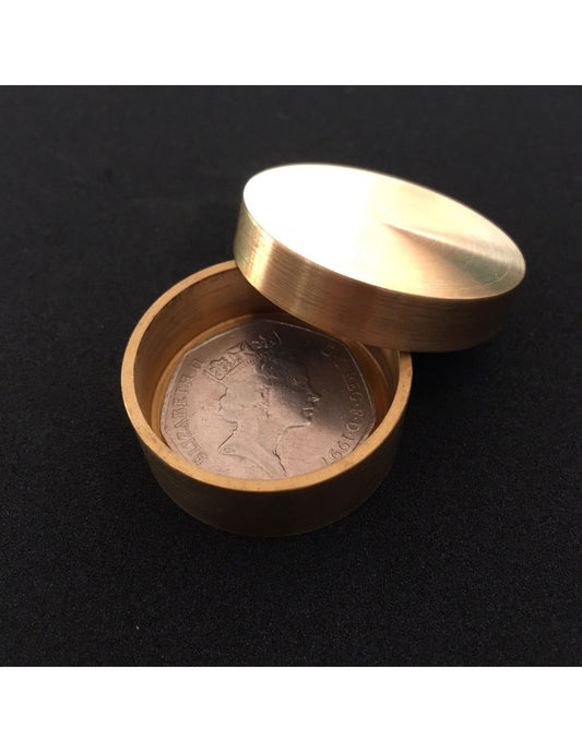 Okito Coin Box - Brass